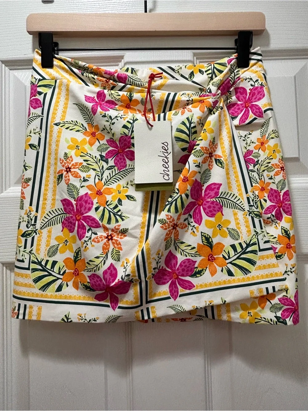 Tropical Royale Floral Swim Resort Coverup Skirt